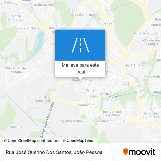 Rua José Querino Dos Santos mapa