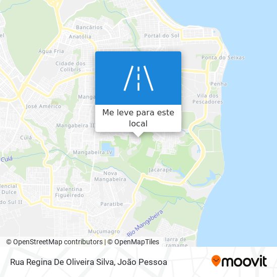 Rua Regina De Oliveira Silva mapa