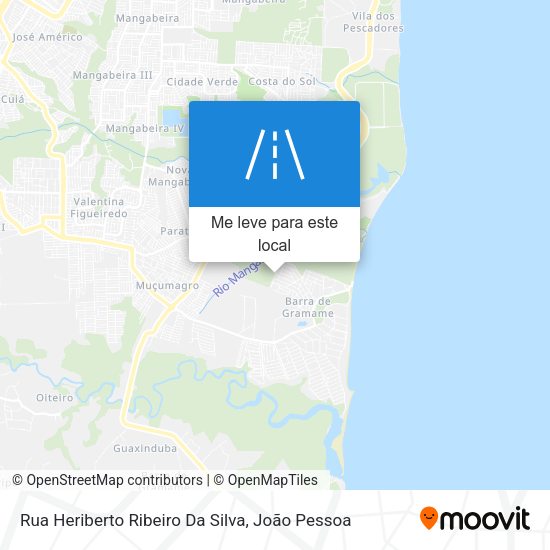 Rua Heriberto Ribeiro Da Silva mapa