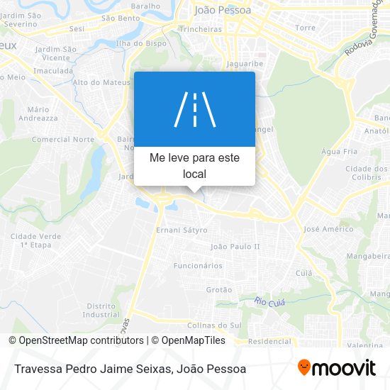 Travessa Pedro Jaime Seixas mapa
