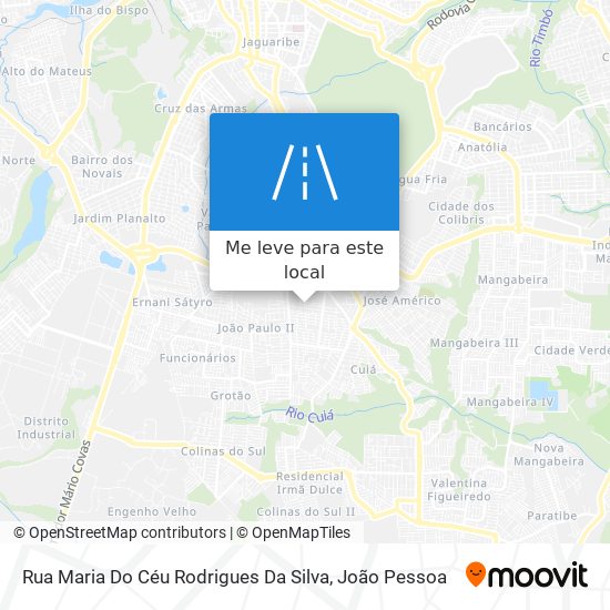 Rua Maria Do Céu Rodrigues Da Silva mapa