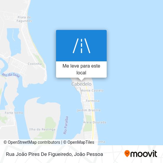 Rua João Pires De Figueiredo mapa