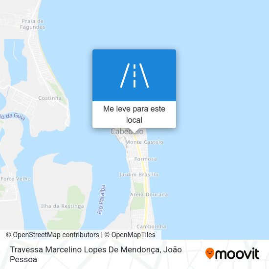 Travessa Marcelino Lopes De Mendonça mapa