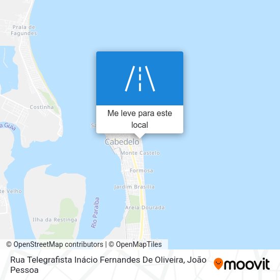 Rua Telegrafista Inácio Fernandes De Oliveira mapa