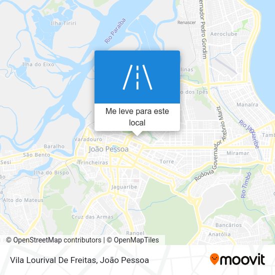 Vila Lourival De Freitas mapa