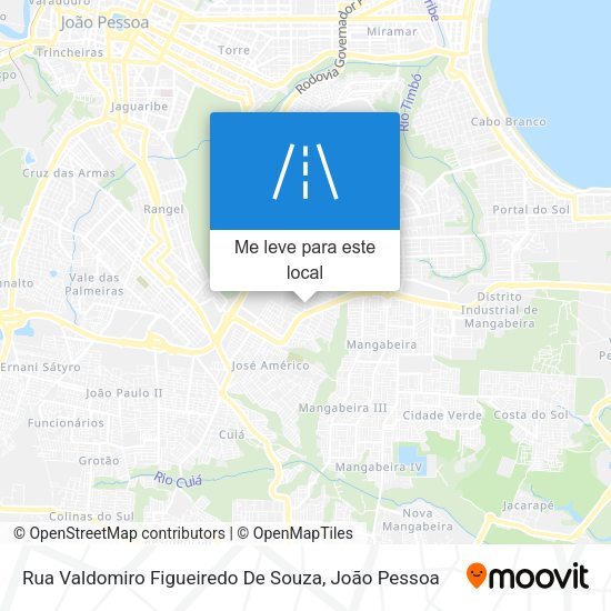 Rua Valdomiro Figueiredo De Souza mapa