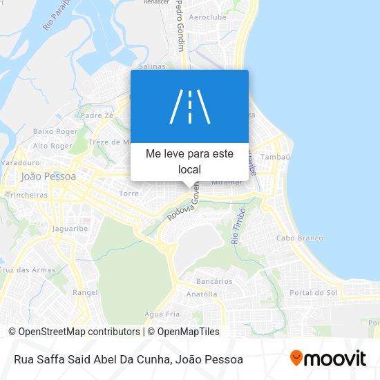 Rua Saffa Said Abel Da Cunha mapa