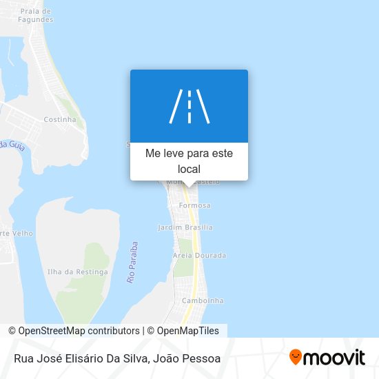 Rua José Elisário Da Silva mapa
