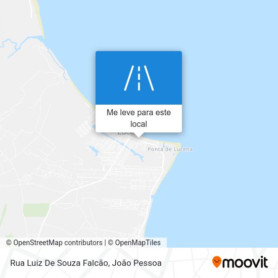 Rua Luiz De Souza Falcão mapa