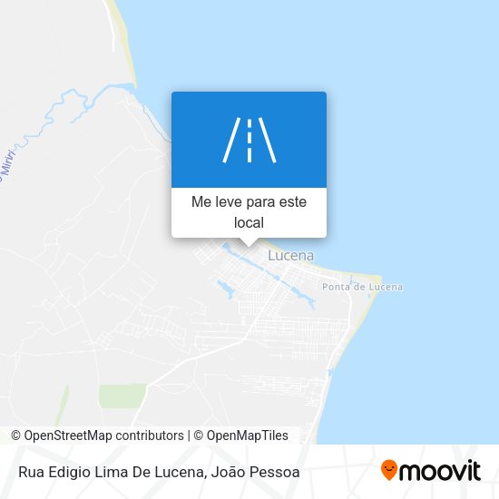 Rua Edigio Lima De Lucena mapa