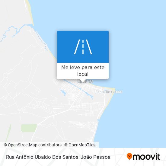 Rua Antônio Ubaldo Dos Santos mapa