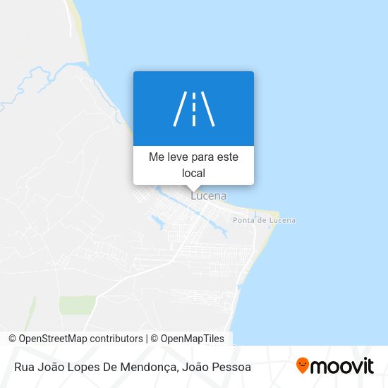 Rua João Lopes De Mendonça mapa