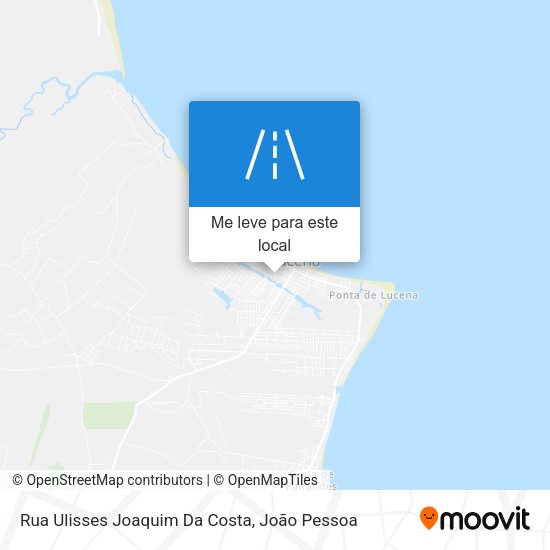 Rua Ulisses Joaquim Da Costa mapa