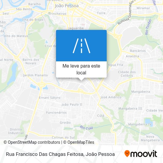 Rua Francisco Das Chagas Feitosa mapa
