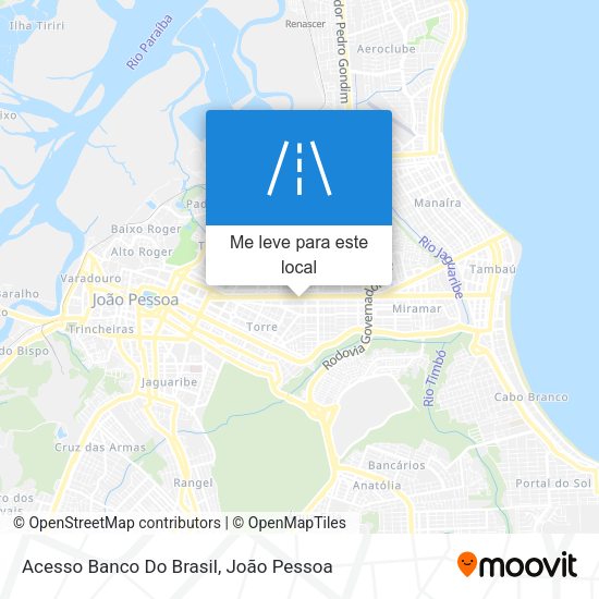 Acesso Banco Do Brasil mapa