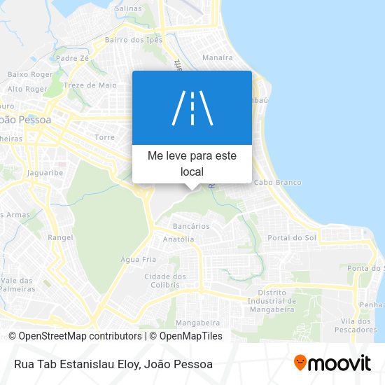 Rua Tab Estanislau Eloy mapa