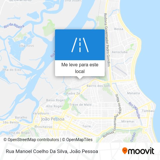 Rua Manoel Coelho Da Silva mapa