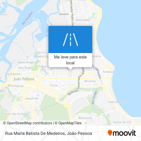 Rua Maria Batista De Medeiros mapa