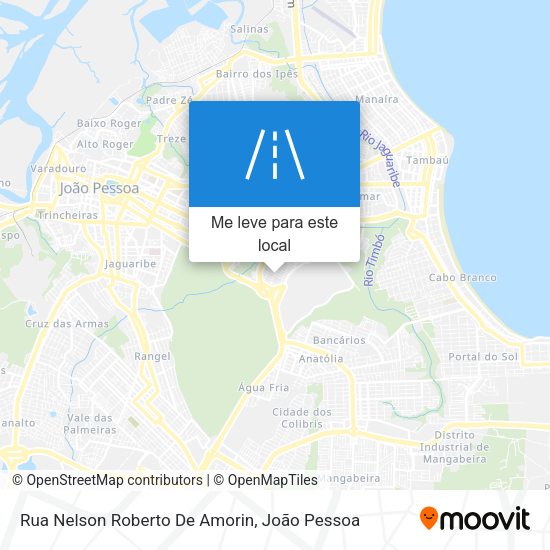 Rua Nelson Roberto De Amorin mapa