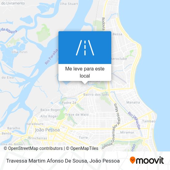 Travessa Martim Afonso De Sousa mapa