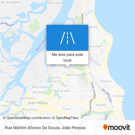 Rua Martim Afonso De Souza mapa