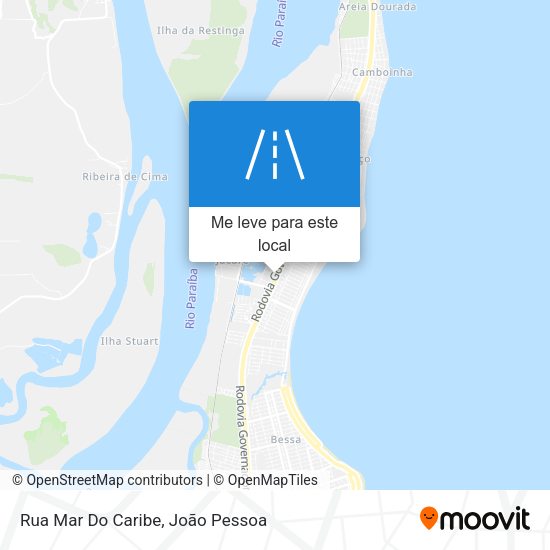 Rua Mar Do Caribe mapa