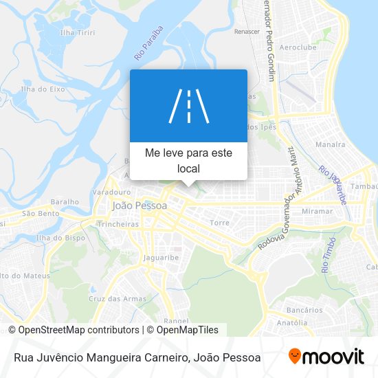 Rua Juvêncio Mangueira Carneiro mapa