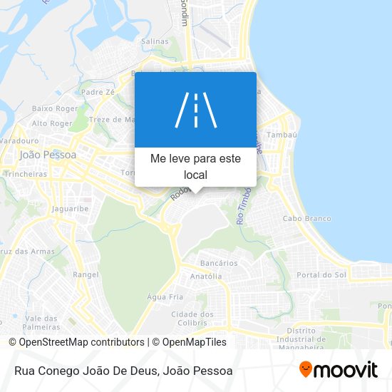 Rua Conego João De Deus mapa