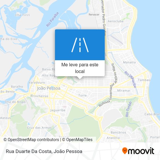Rua Duarte Da Costa mapa