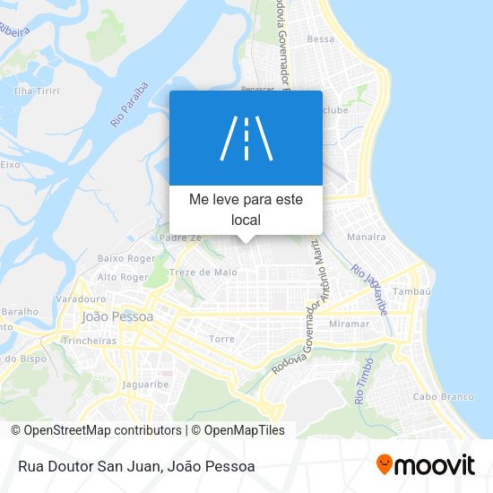 Rua Doutor San Juan mapa