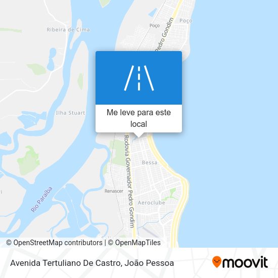 Avenida Tertuliano De Castro mapa