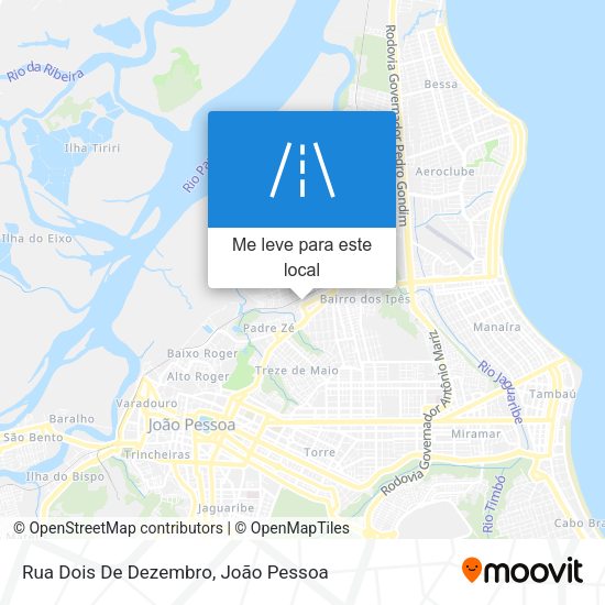 Rua Dois De Dezembro mapa