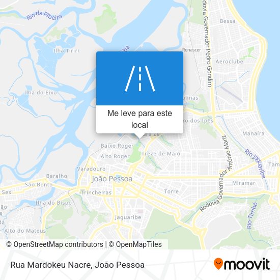 Rua Mardokeu Nacre mapa