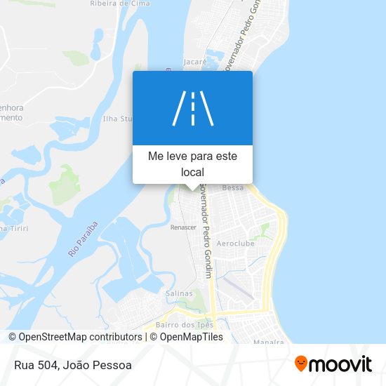 Rua 504 mapa