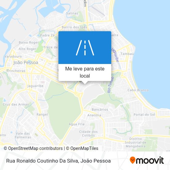 Rua Ronaldo Coutinho Da Silva mapa