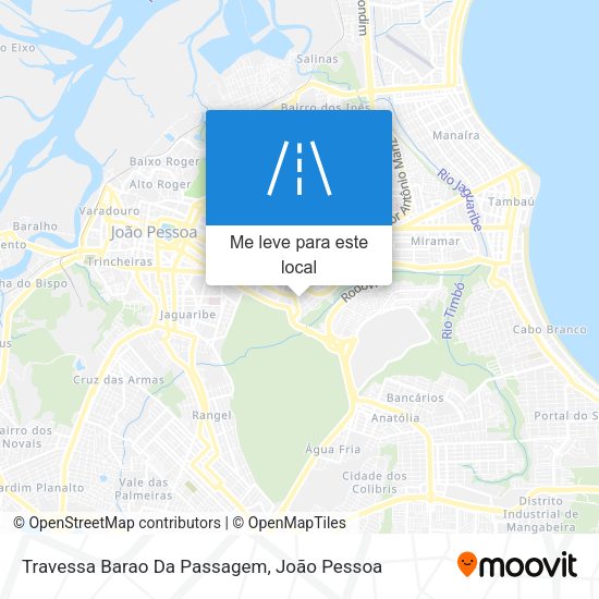 Travessa Barao Da Passagem mapa
