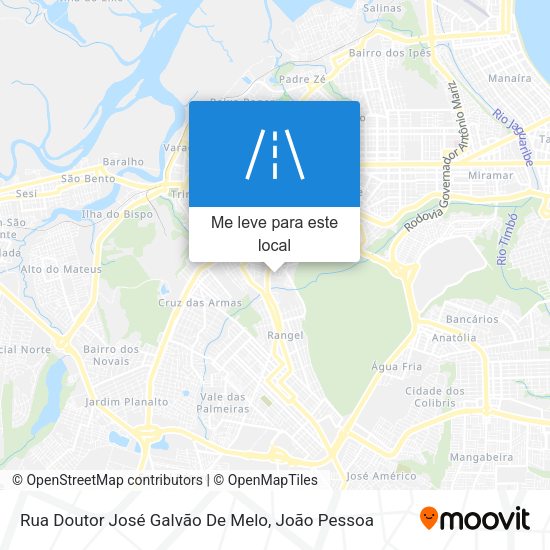 Rua Doutor José Galvão De Melo mapa
