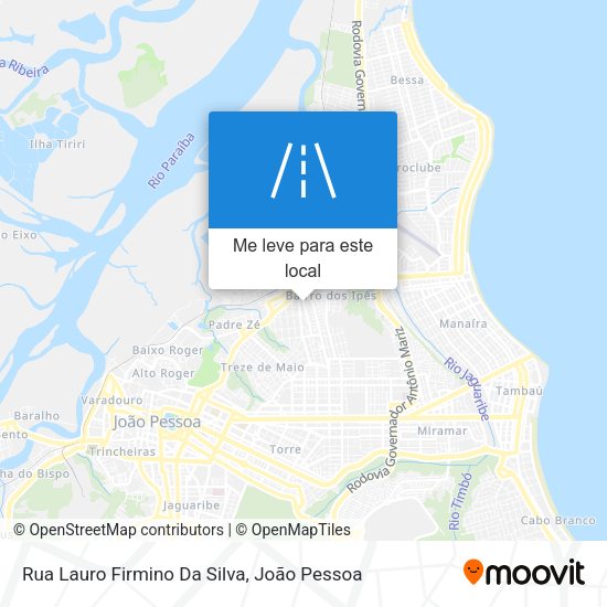 Rua Lauro Firmino Da Silva mapa