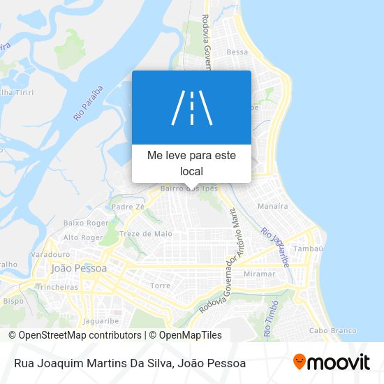 Rua Joaquim Martins Da Silva mapa