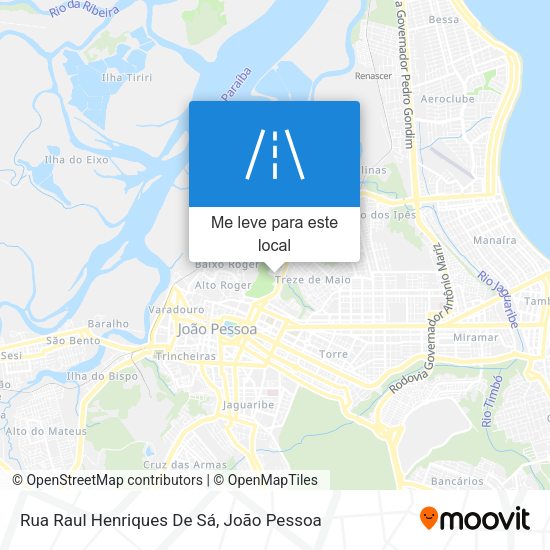 Rua Raul Henriques De Sá mapa