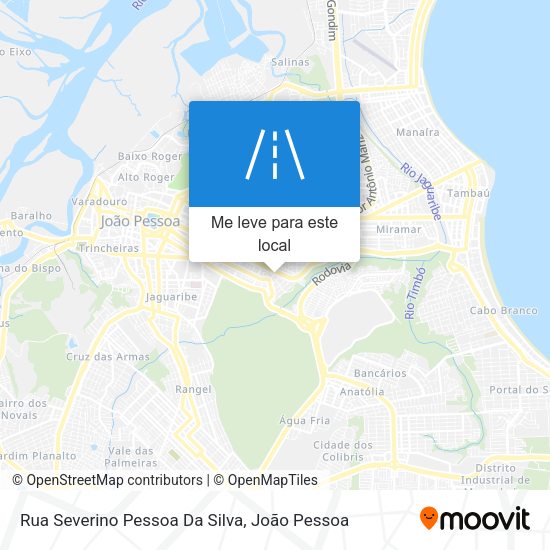 Rua Severino Pessoa Da Silva mapa