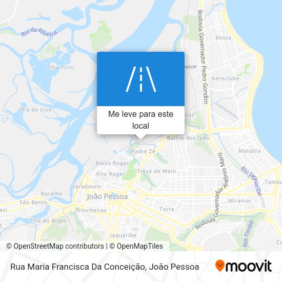 Rua Maria Francisca Da Conceição mapa