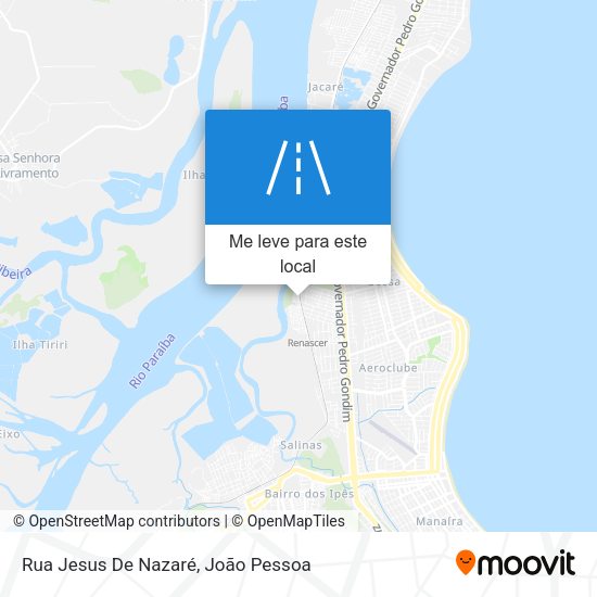 Rua Jesus De Nazaré mapa