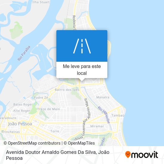 Avenida Doutor Arnaldo Gomes Da Silva mapa