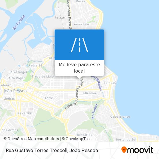 Rua Gustavo Torres Tróccoli mapa