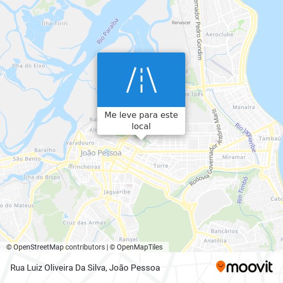 Rua Luiz Oliveira Da Silva mapa