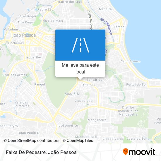 Faixa De Pedestre mapa