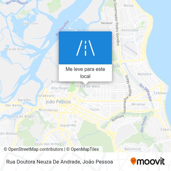 Rua Doutora Neuza De Andrade mapa