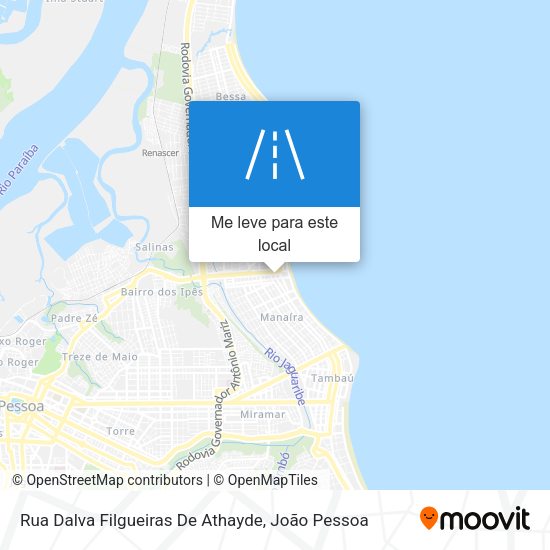 Rua Dalva Filgueiras De Athayde mapa