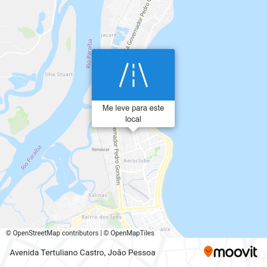 Avenida Tertuliano Castro mapa